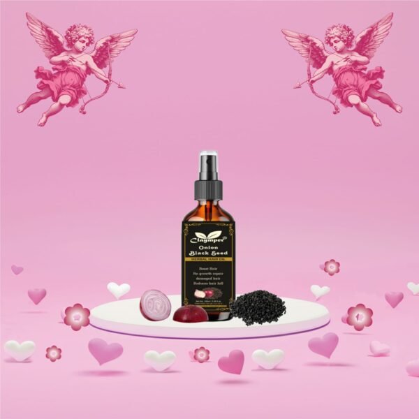 Claymper Onion & Collagen Anti-Hairfall Hair Oil 100ml - Image 6