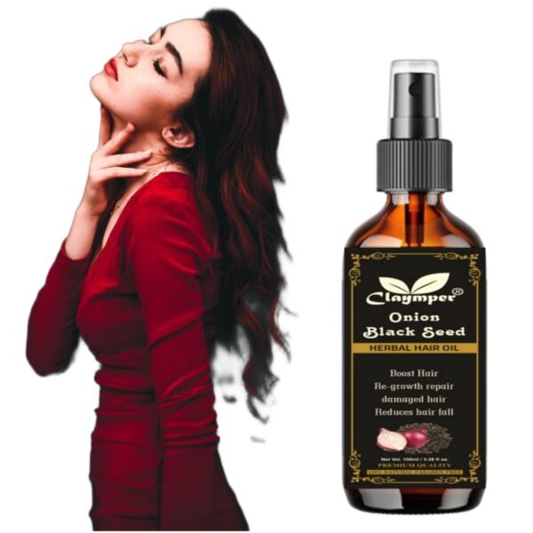 Claymper Onion & Collagen Anti-Hairfall Hair Oil 100ml - Image 9