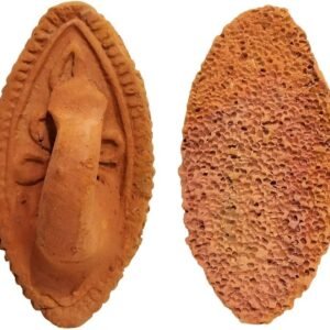 Claymper Natural MITTI Ka Foot Scrubber | Handmade Jhama | Eco-Friendly | Dead Skin Remover Melkhora | Women Men Unisex | Pack of 4