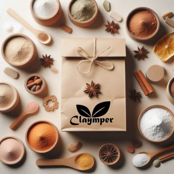 Claymper,s Khadi Herbal Multani Mitti Powder, Face Pack Powder, 400 g - Image 4