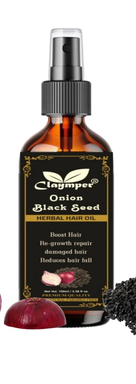Claymper Onion Black seed hair oil